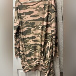 Camouflage Mini Dress
